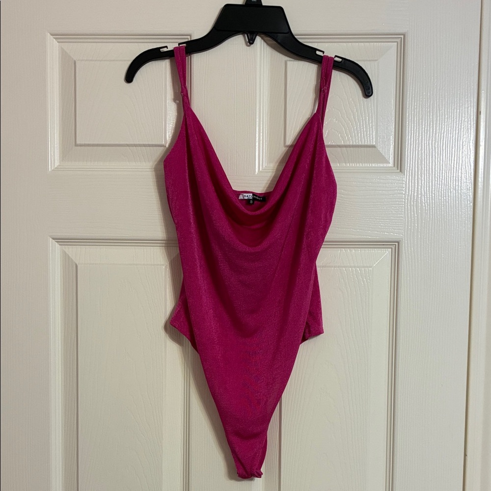 Elegant Pink Women's Bodysuit